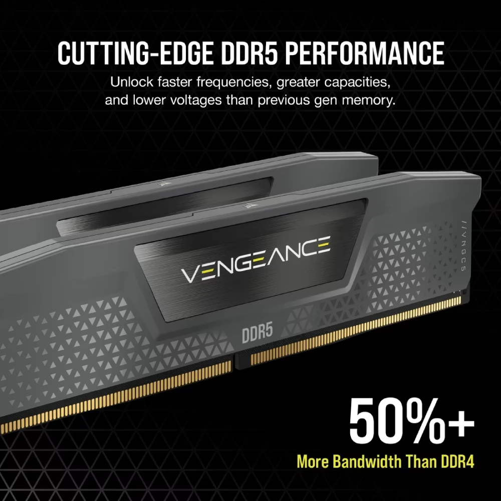 Corsair Desktop Ram 16GB DDR5 6000MHz Vengeance view 5